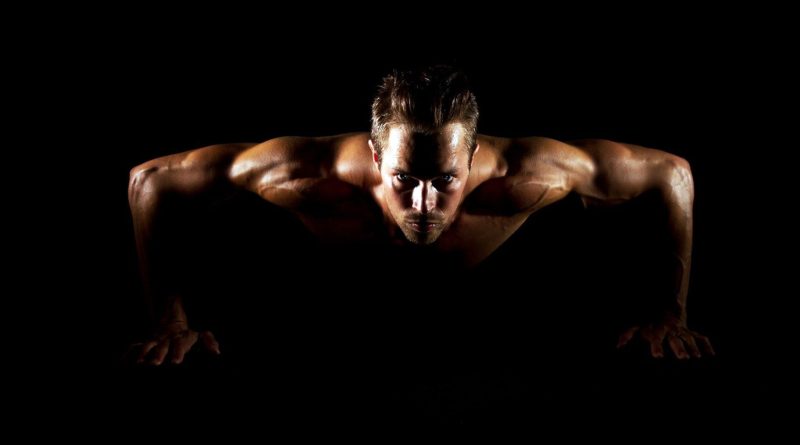 entrenamiento de gimnasio en la madrugada